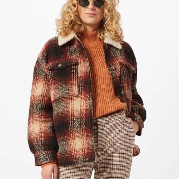 New Billabong Lucky Trucker Oversized Jacket - Picture 4 of 10